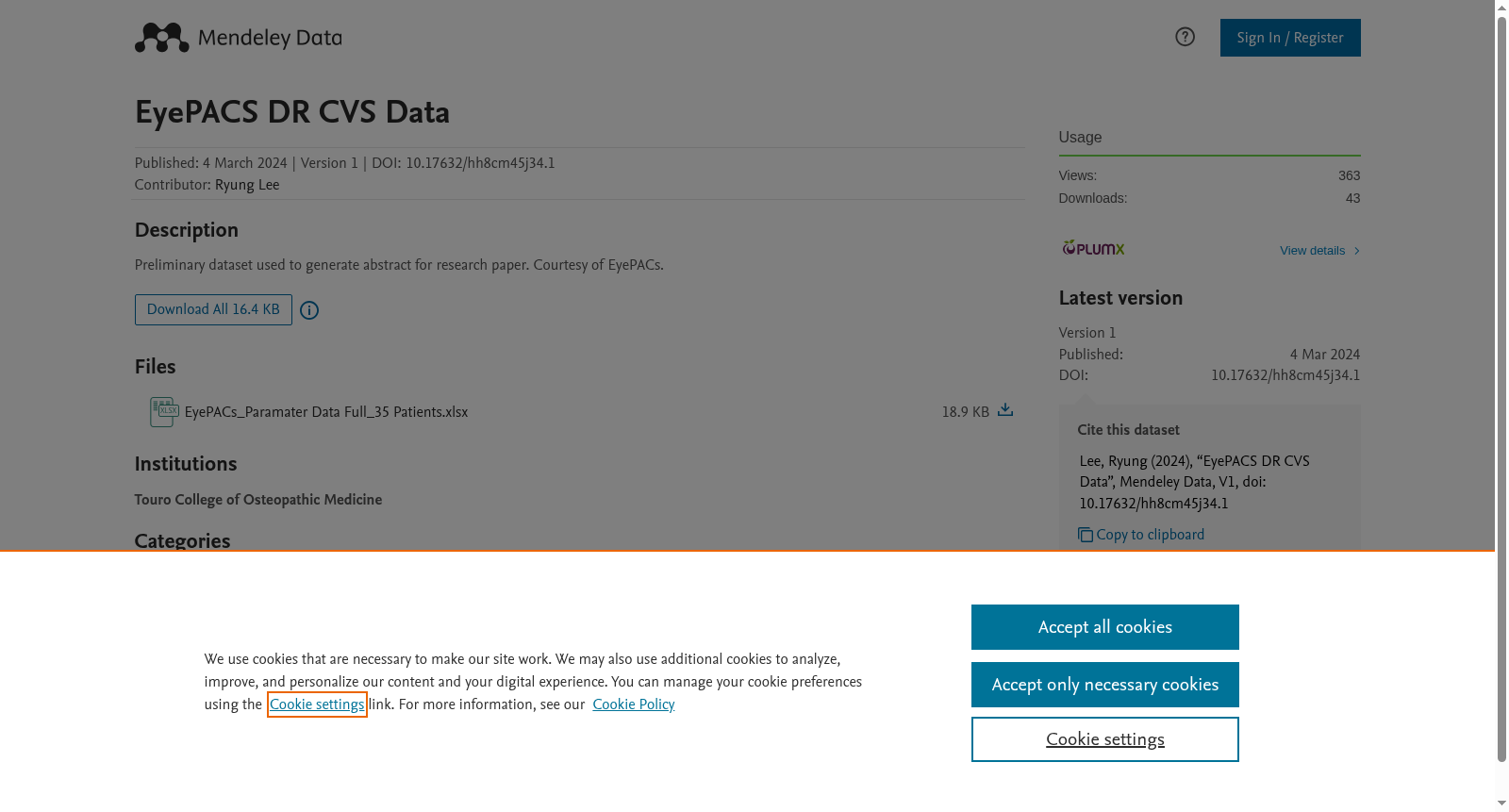 EyePACS DR CVS Data 数据集图片