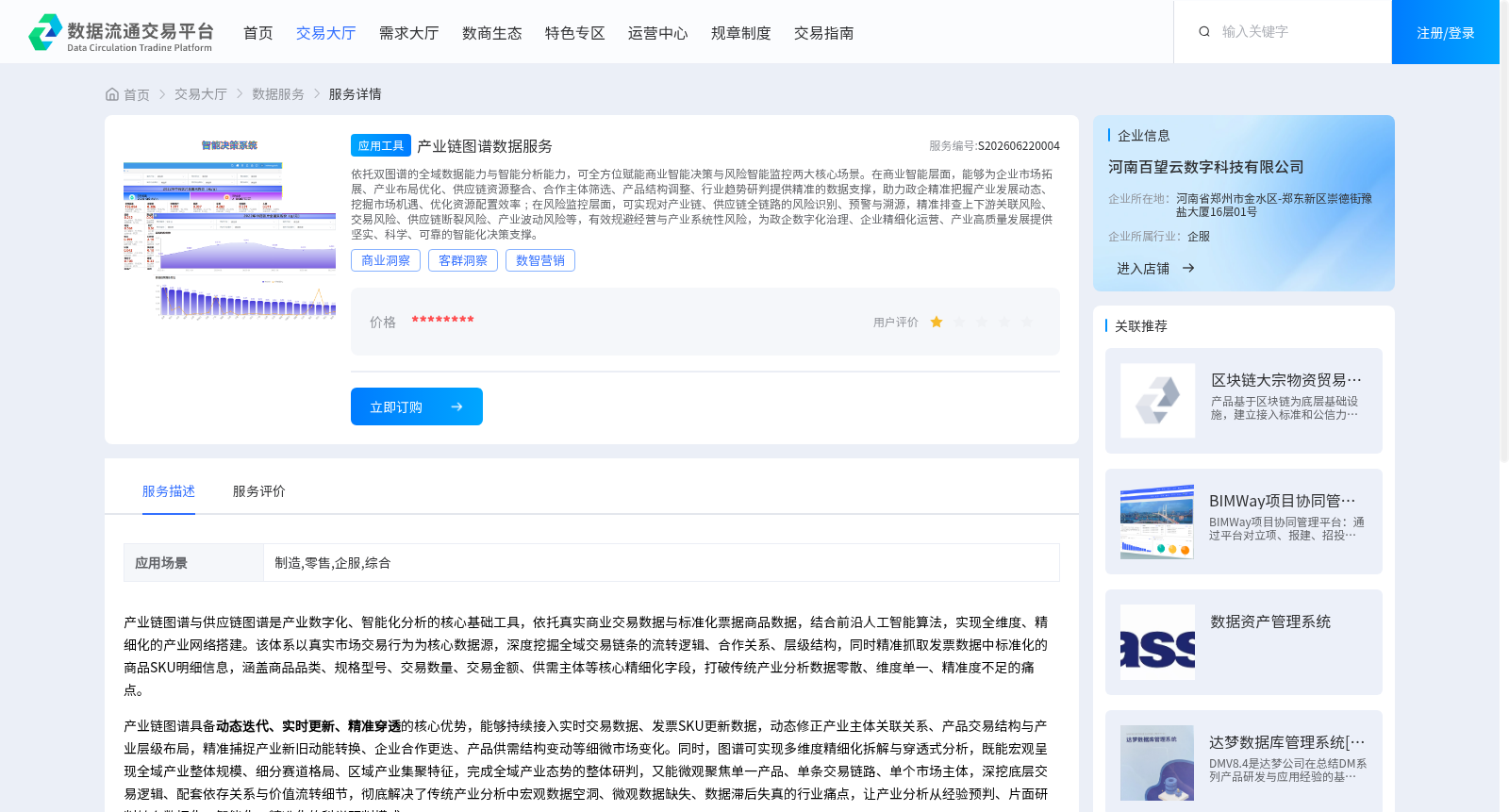 产业链图谱数据服务 数据集图片