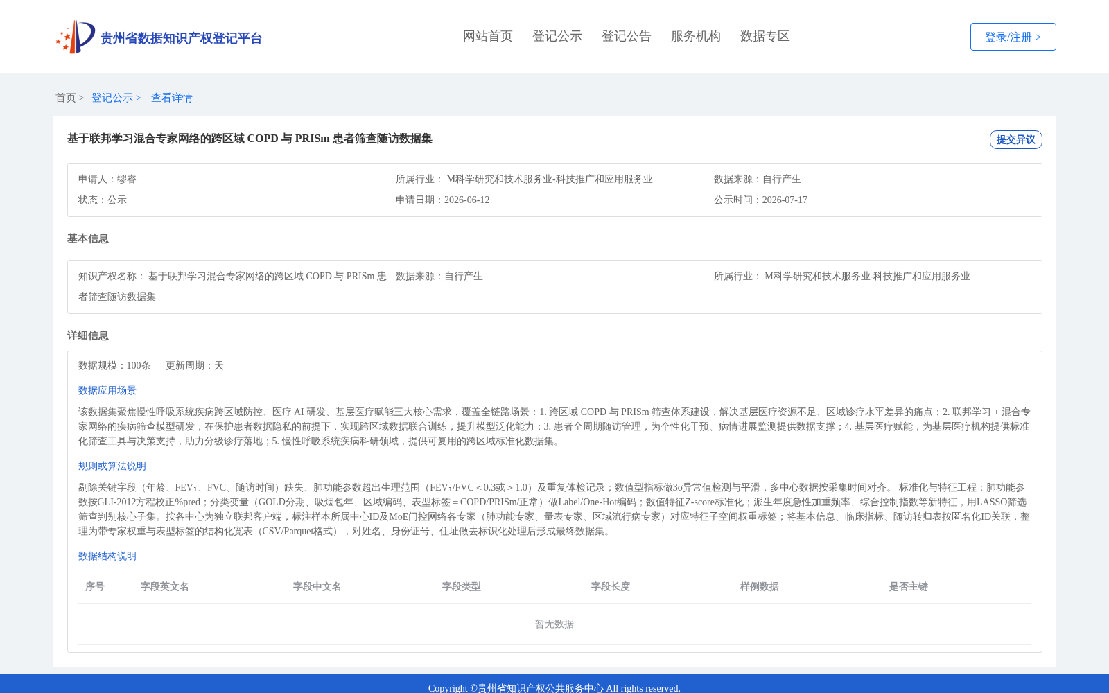 基于联邦学习混合专家网络的跨区域 COPD 与 PRISm 患者筛查随访数据集 数据集图片