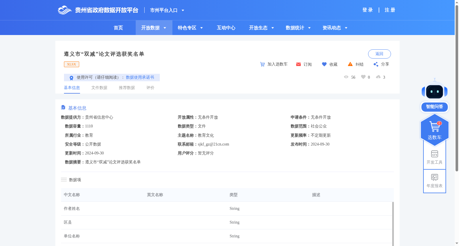 遵义市“双减”论文评选获奖名单 数据集图片