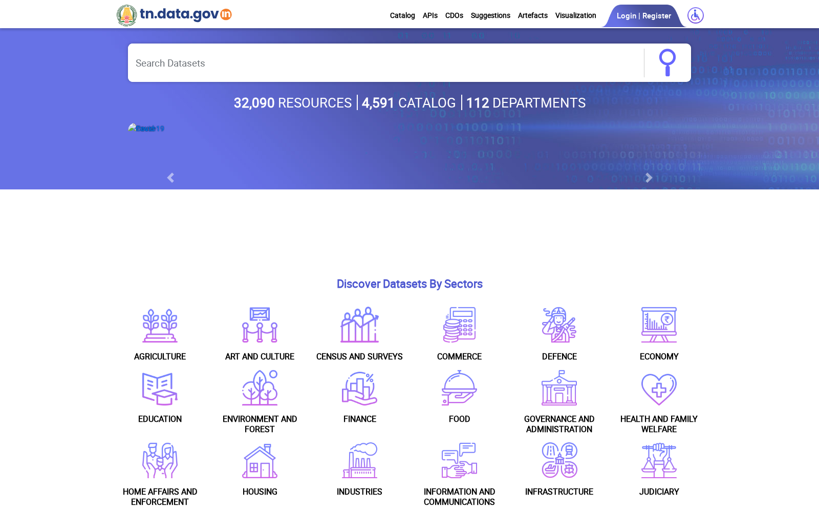 Open Government Data Portal of Tamil Nadu 数据集图片