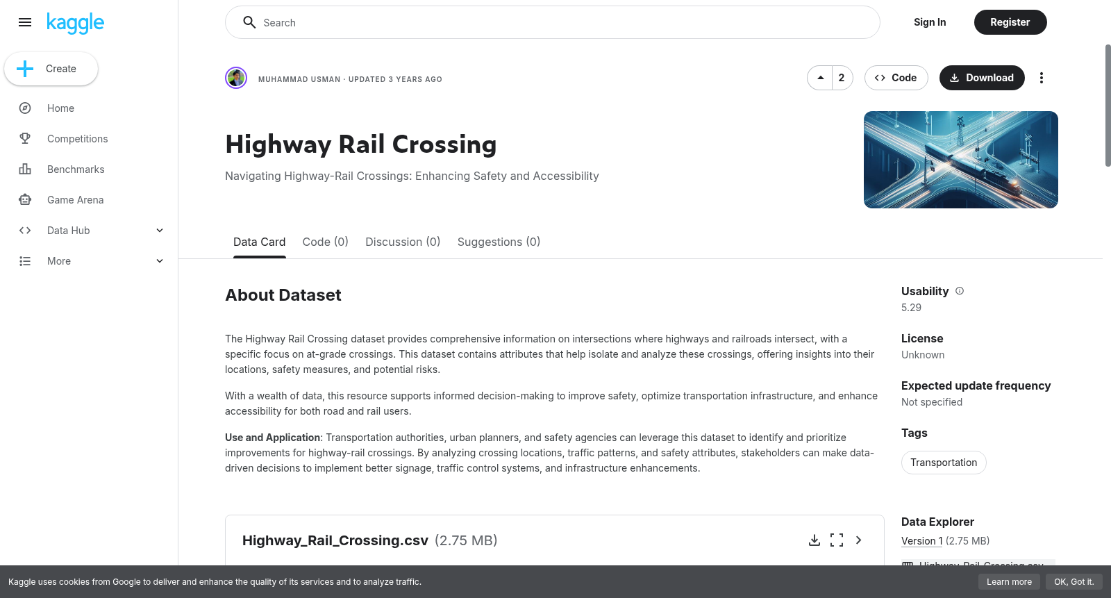 Highway Rail Crossing 数据集图片