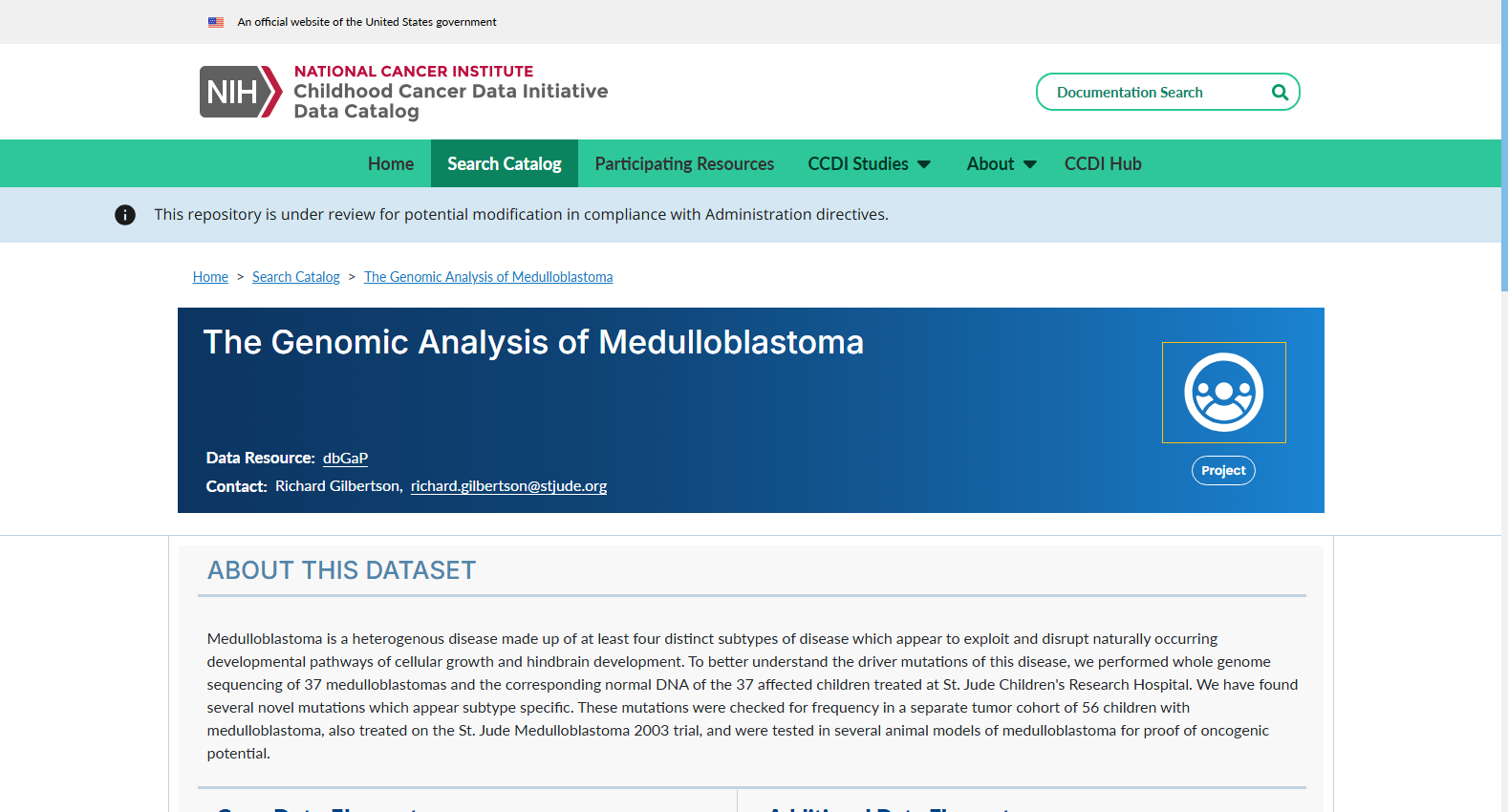 The Genomic Analysis of Medulloblastoma