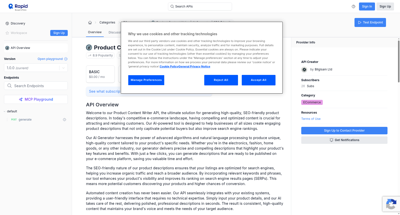 Product Content Writer | AI Generator | SEO Friendly 数据集图片