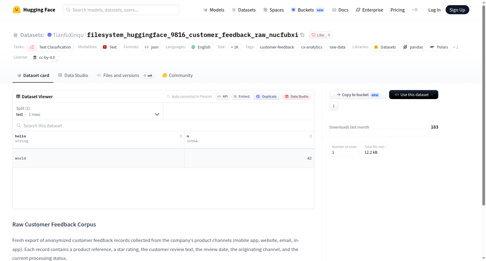 filesystem_huggingface_9816_customer_feedback_raw_nucfubxi 数据集图片