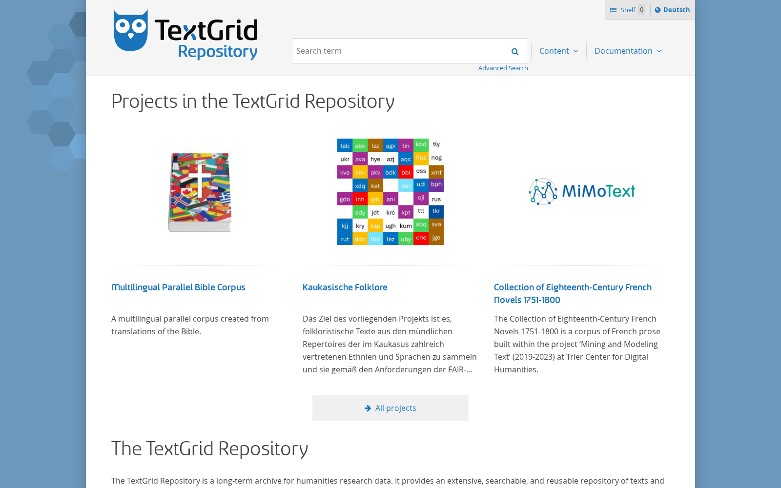TextGrid Repository 数据集图片