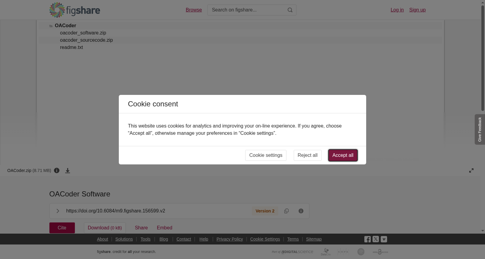 OACoder Software 数据集图片