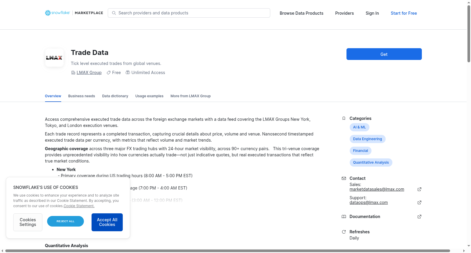 Trade Data 数据集图片