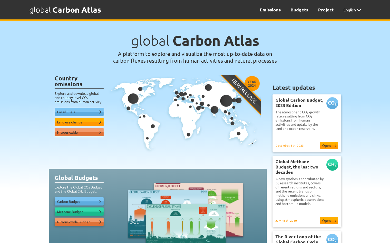 Global Carbon Atlas 数据集图片