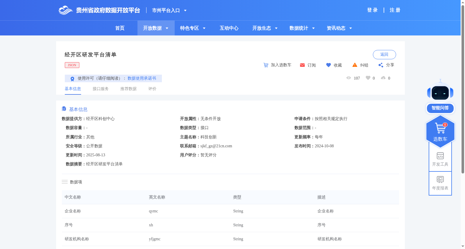 经开区研发平台清单 数据集图片