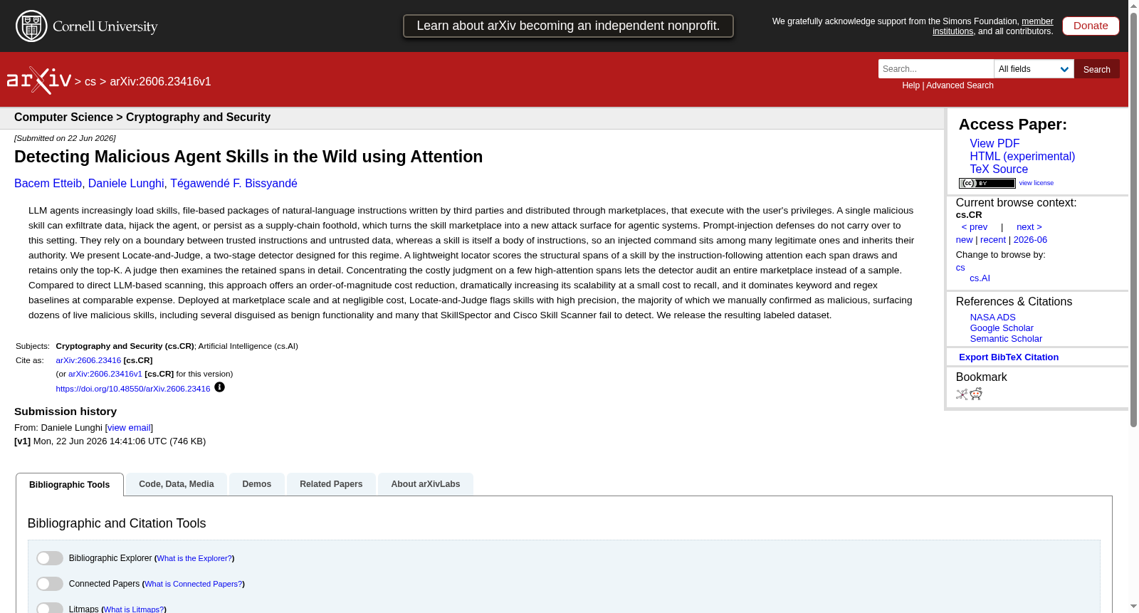 Labeled malicious and benign skills dataset 数据集图片