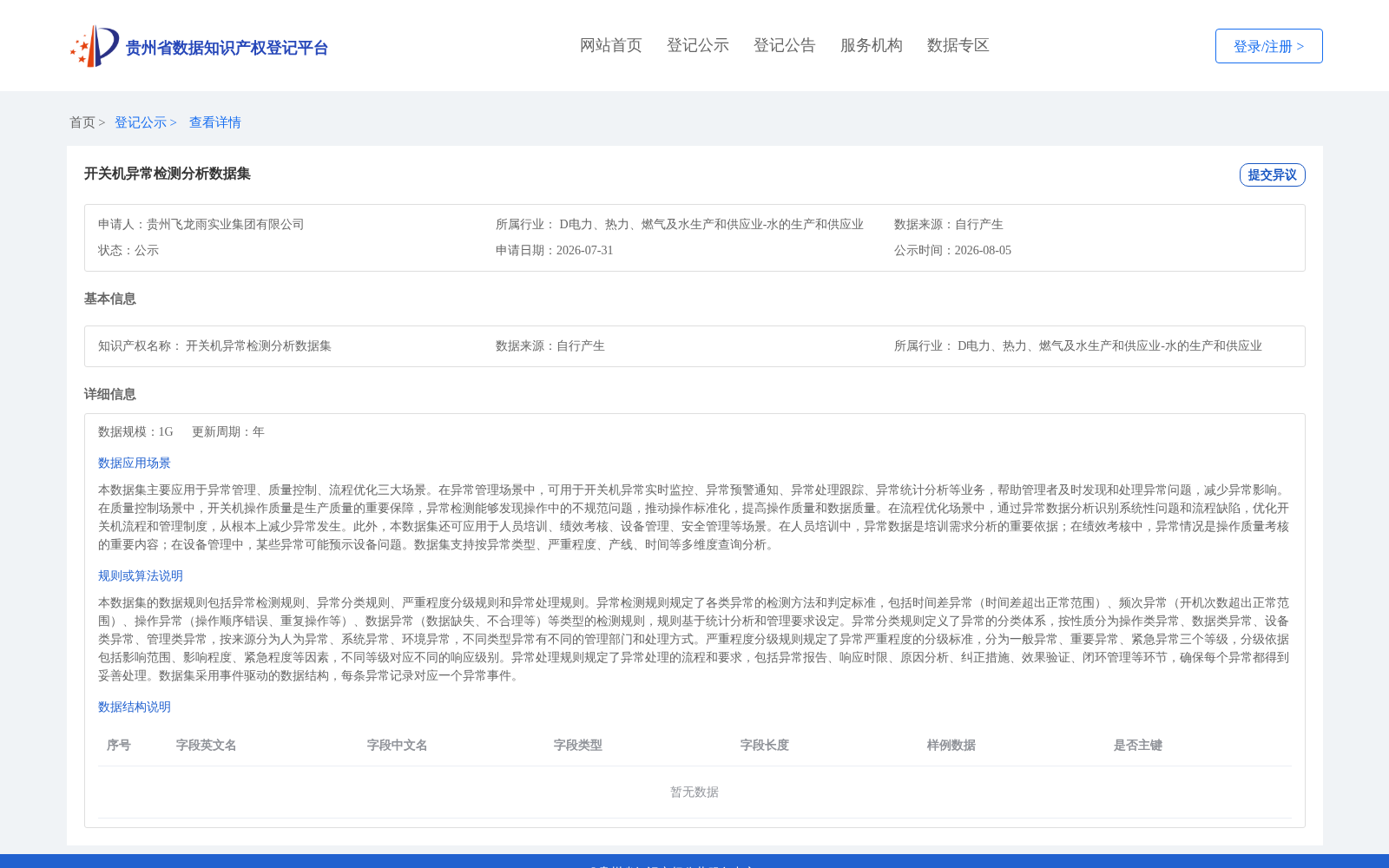 开关机异常检测分析数据集 数据集图片