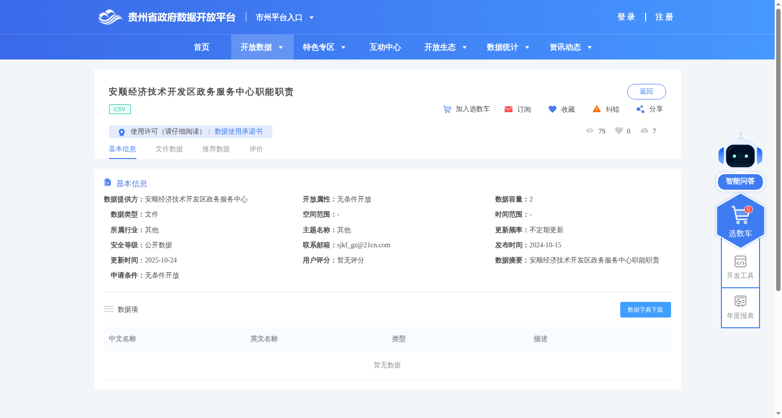 安顺经济技术开发区政务服务中心职能职责 数据集图片