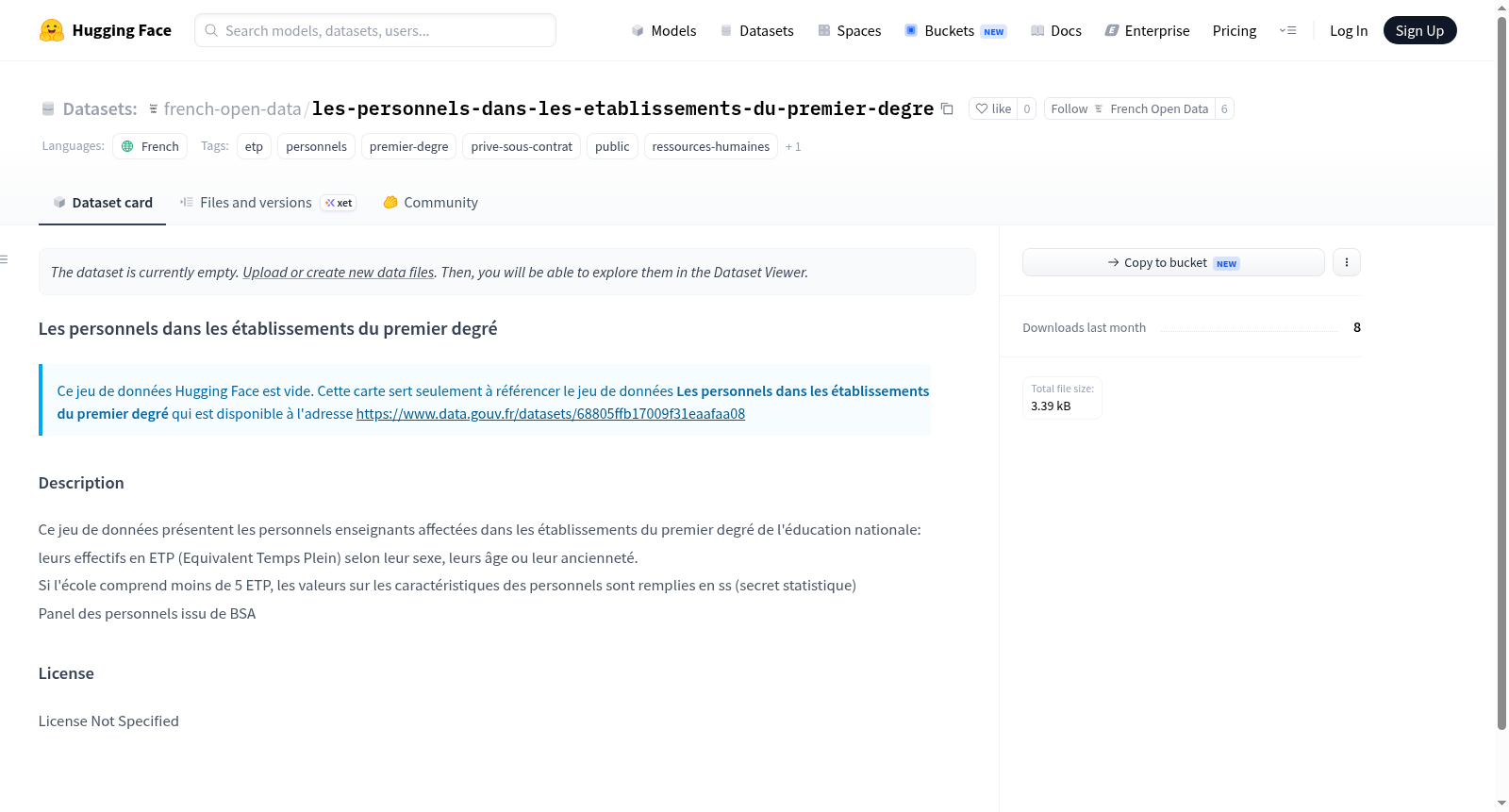 Data-Gouv-FR/les-personnels-dans-les-etablissements-du-premier-degre 数据集图片
