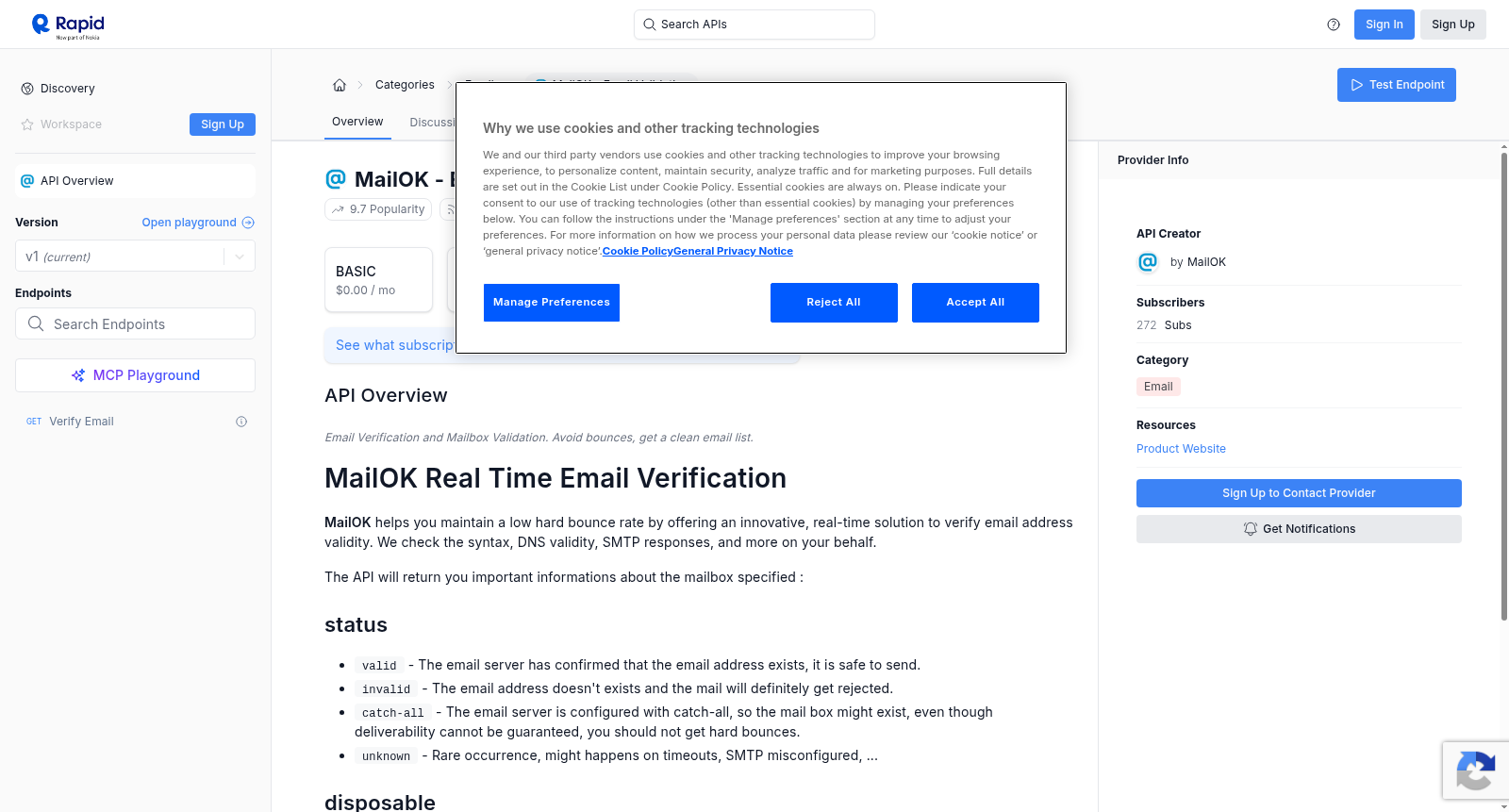 MailOK - Email Validation 数据集图片