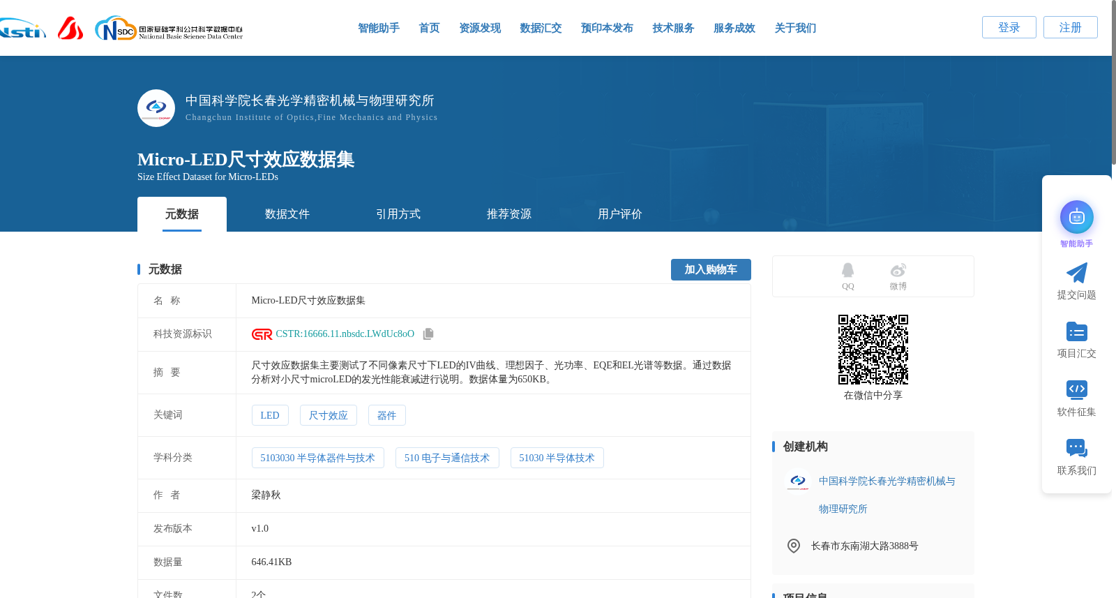 Micro-LED尺寸效应数据集 数据集图片