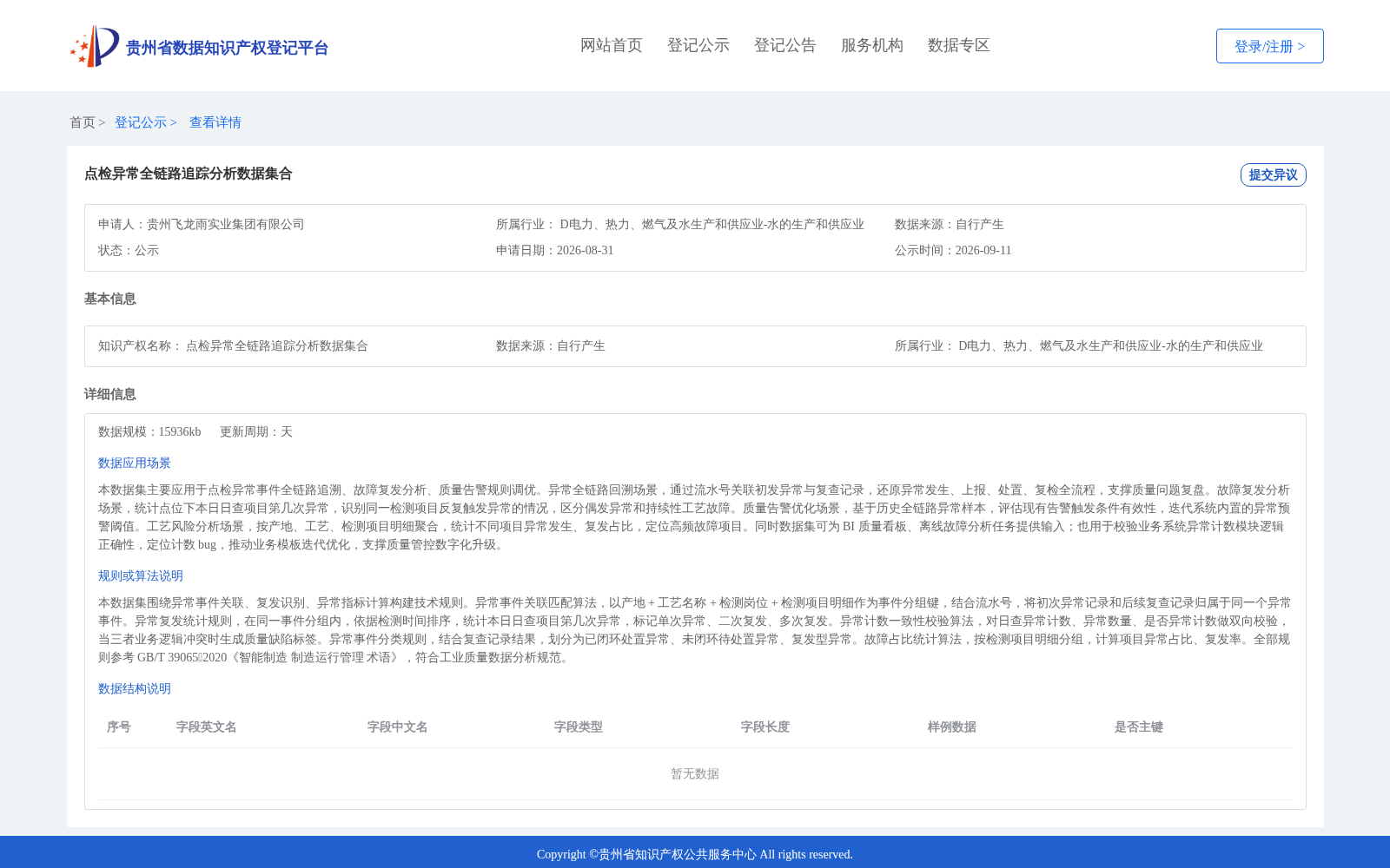 点检异常全链路追踪分析数据集合 数据集图片