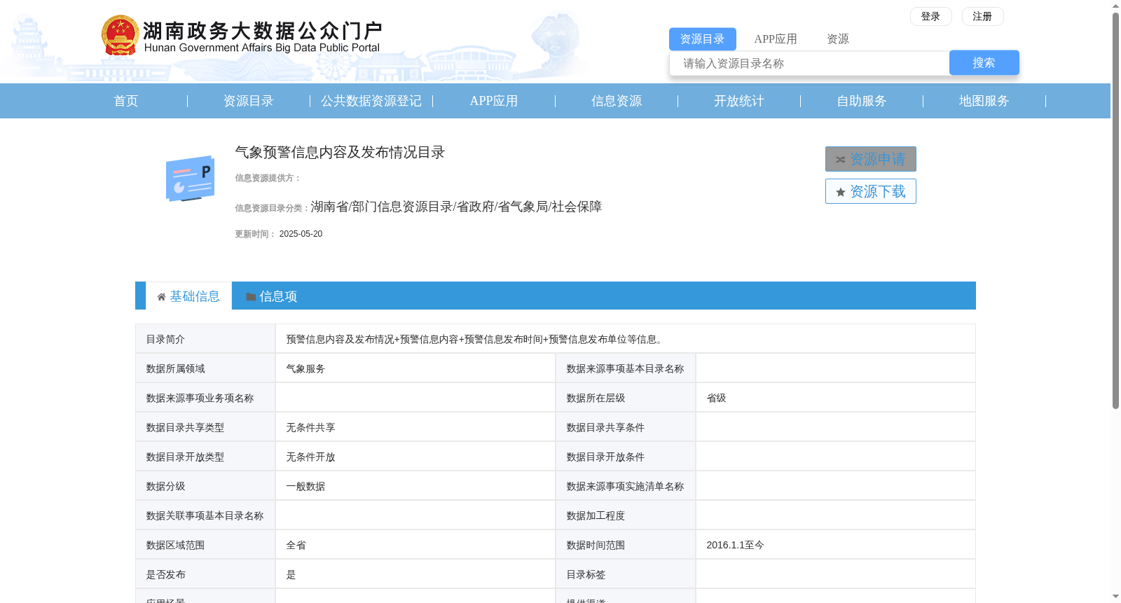 气象预警信息内容及发布情况目录 数据集图片