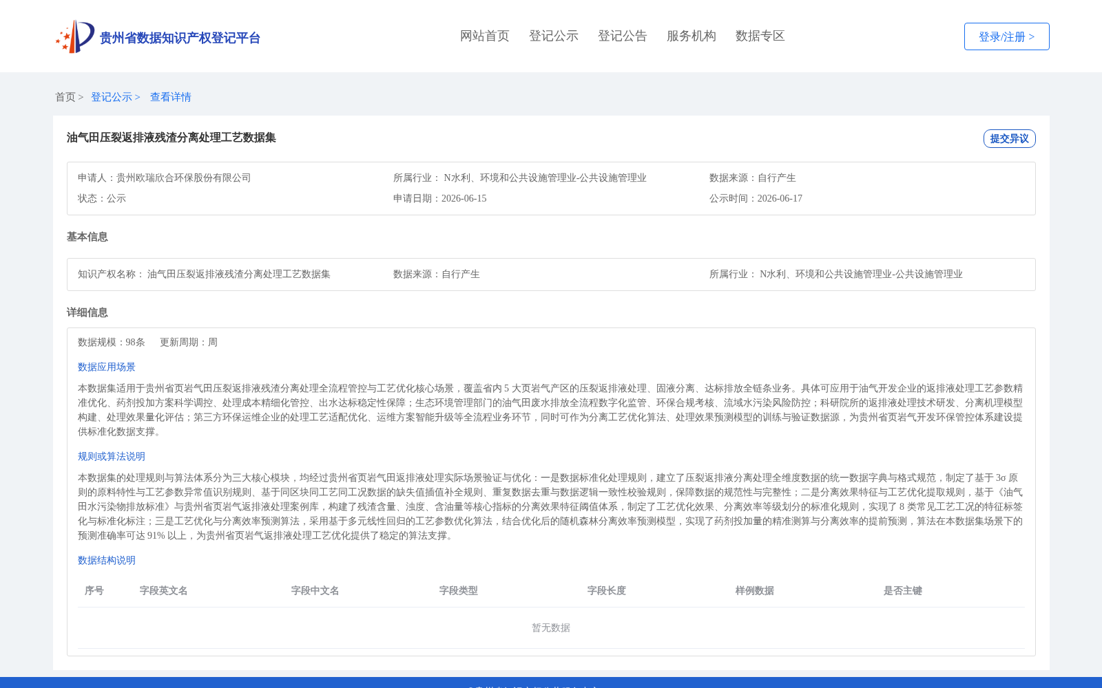油气田压裂返排液残渣分离处理工艺数据集 数据集图片