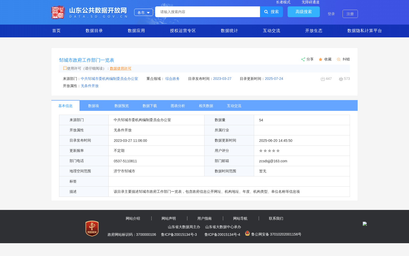 邹城市政府工作部门一览表 数据集图片