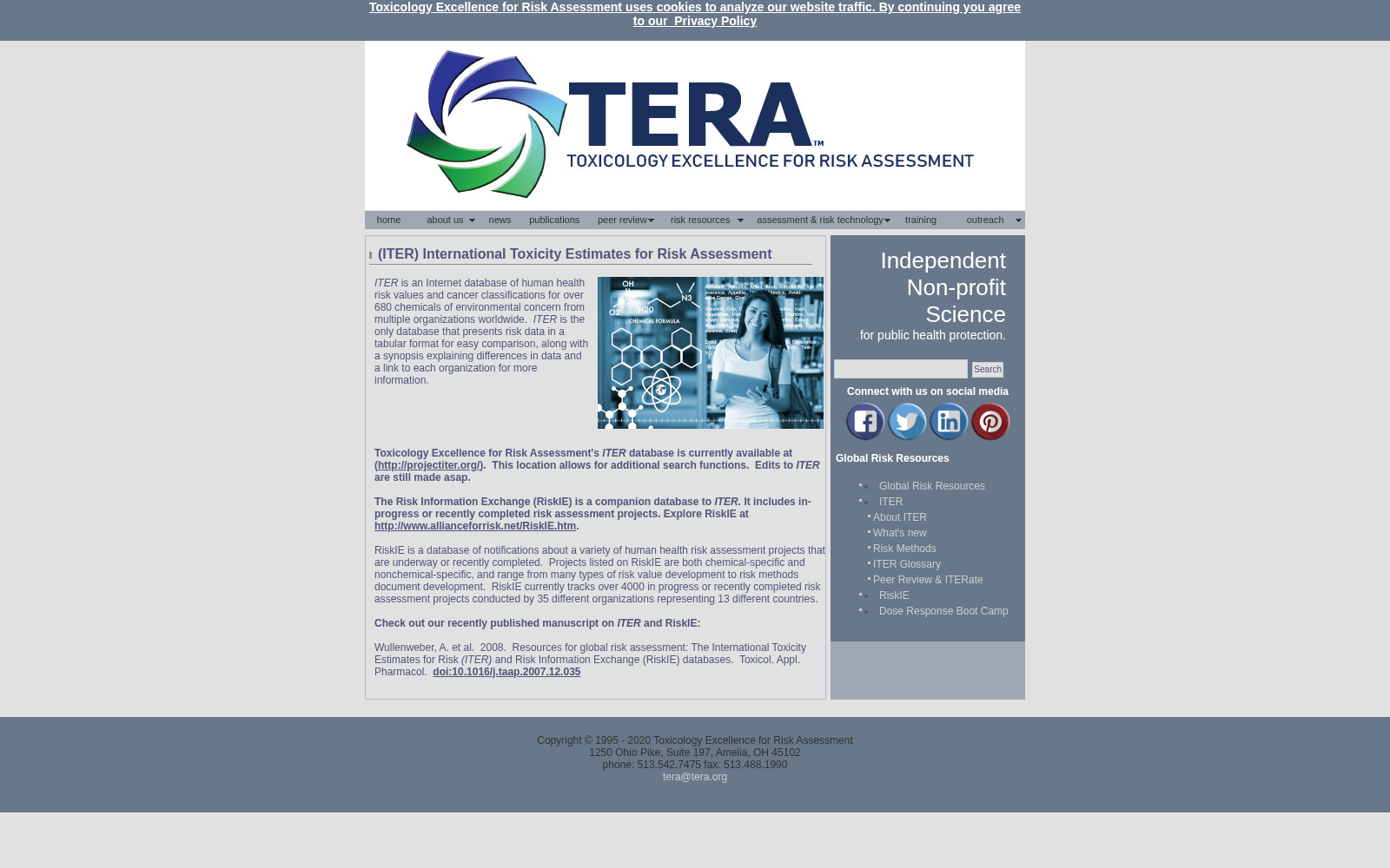 Toxicology Excellence for Risk Assessment 数据集图片