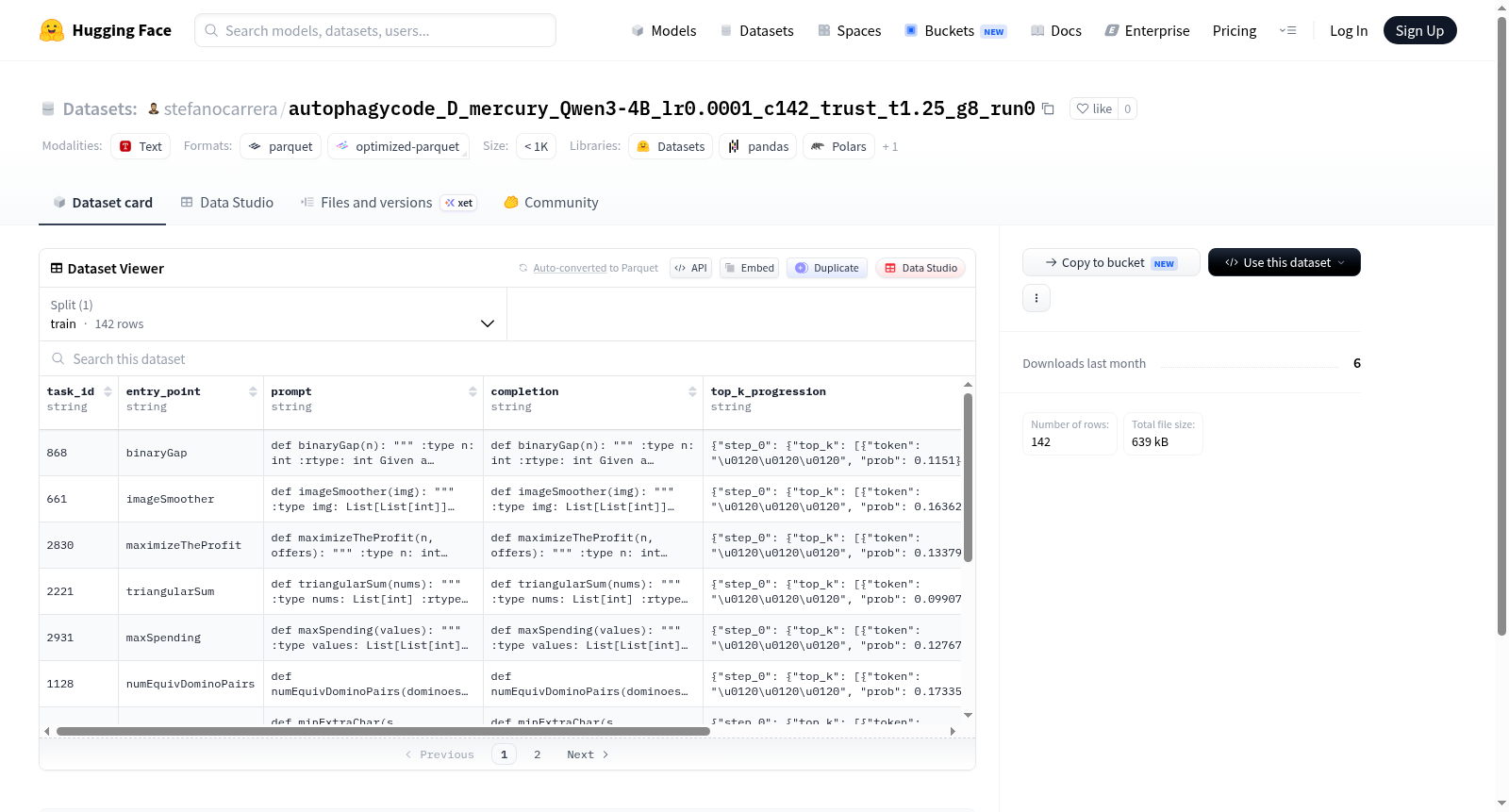 stefanocarrera/autophagycode_D_mercury_Qwen3-4B_lr0.0001_c142_trust_t1.25_g8_run0 数据集图片