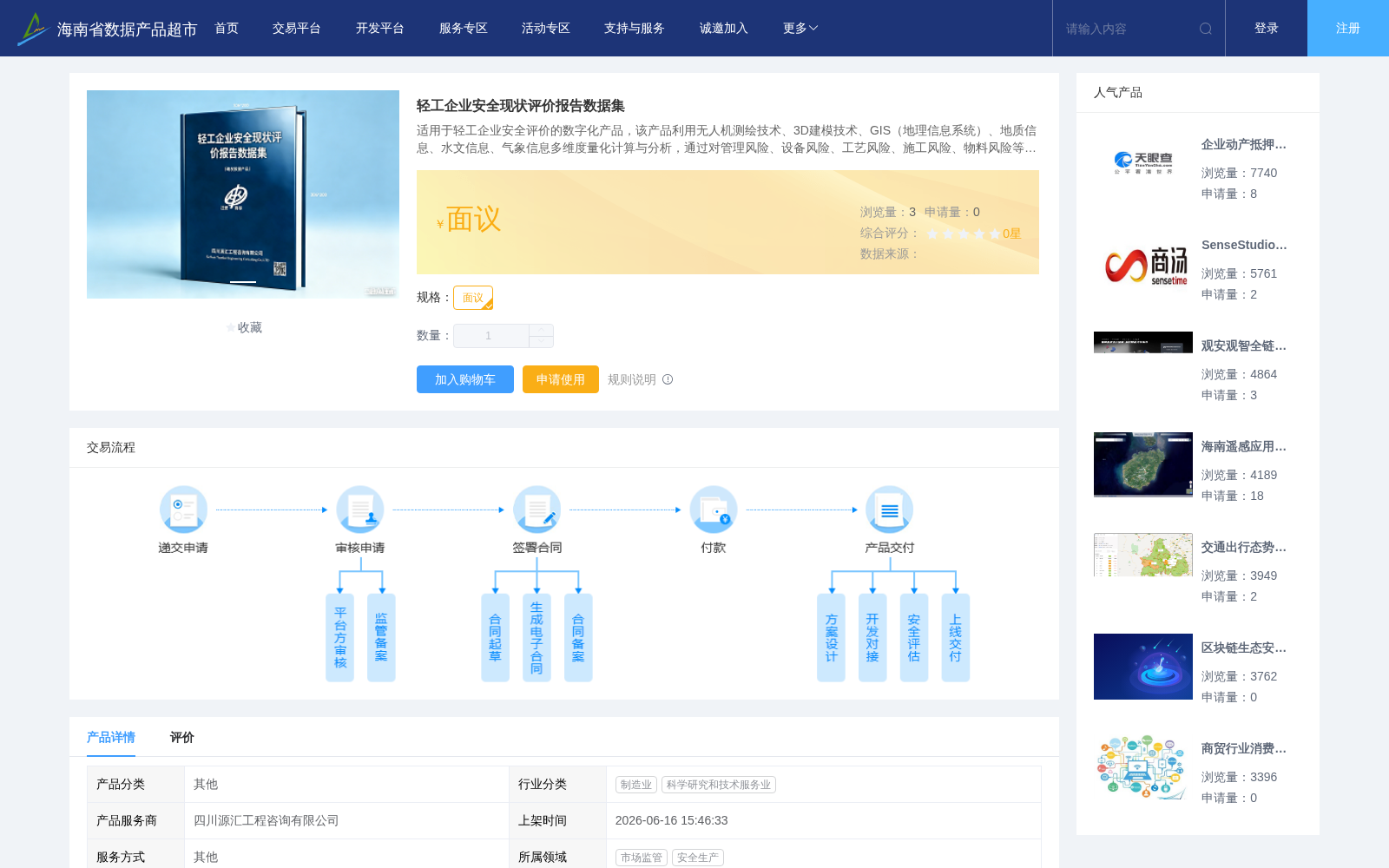 轻工企业安全现状评价报告数据集 数据集图片