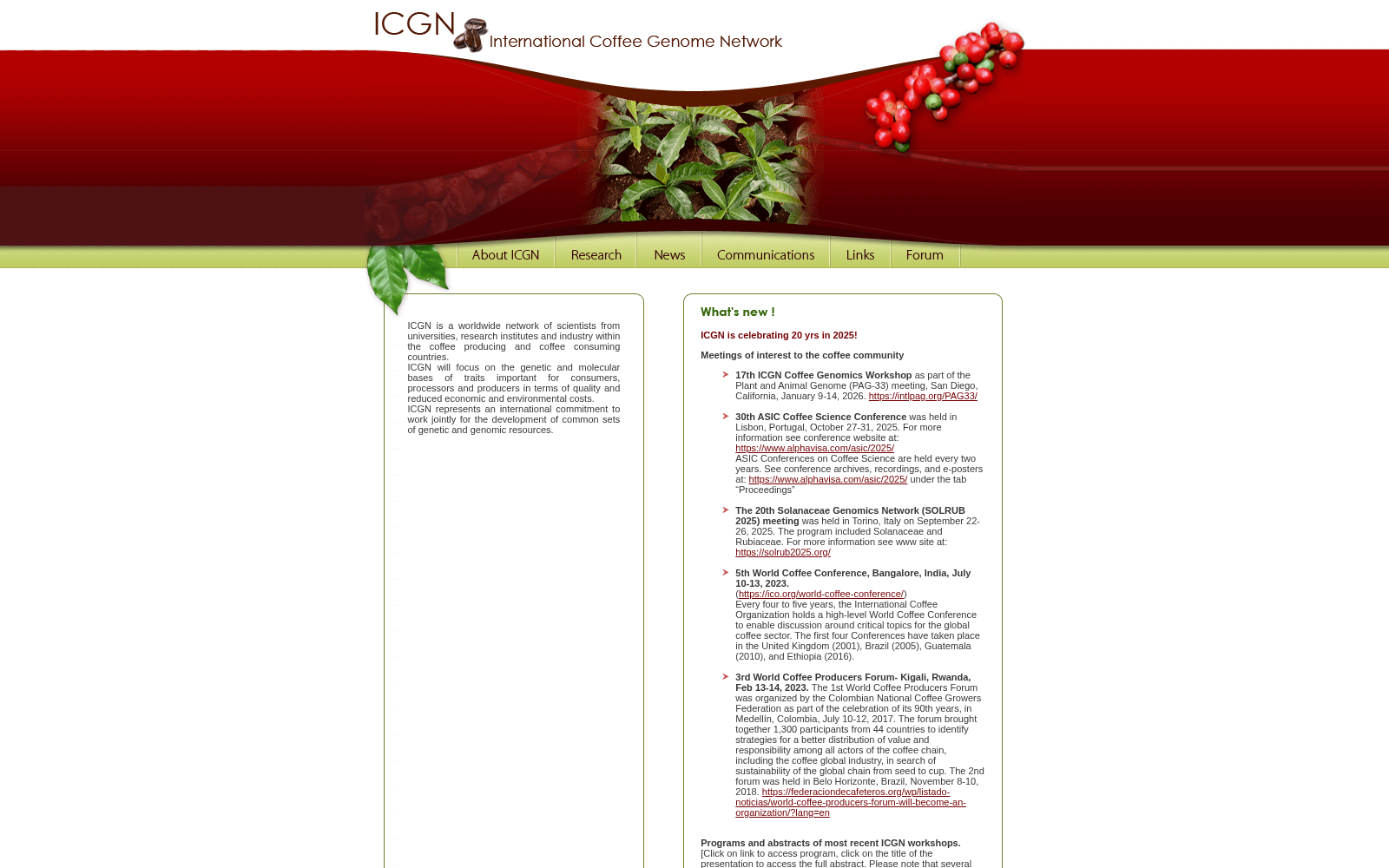 Coffee Biodiversity Database 数据集图片