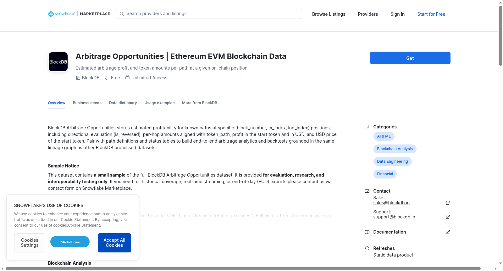 Arbitrage Opportunities | Ethereum EVM Blockchain Data 数据集图片