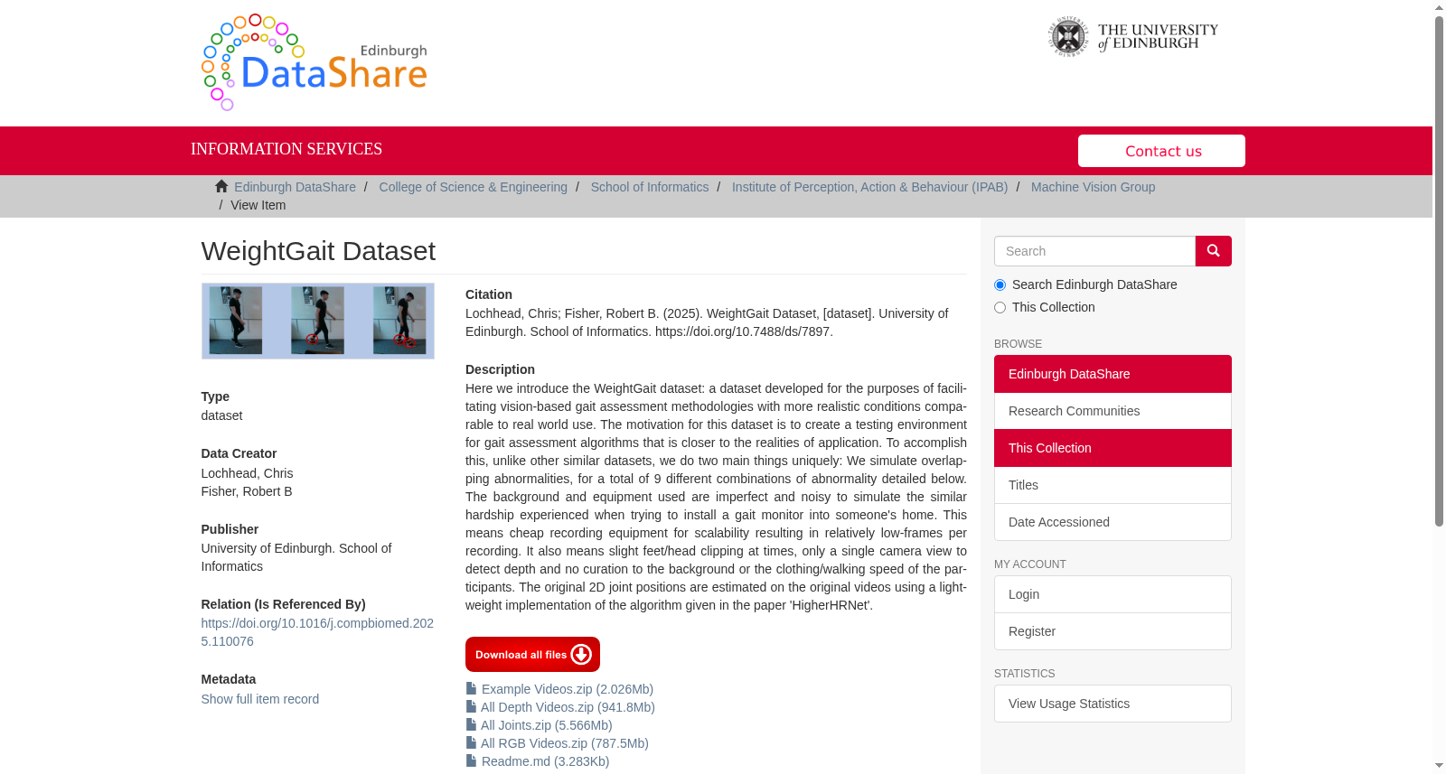 WeightGait Dataset 数据集图片