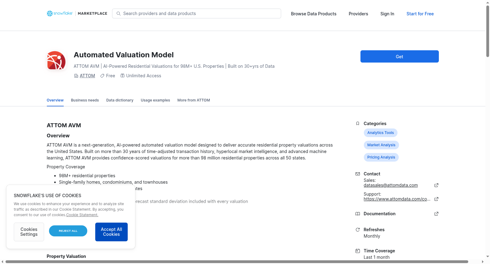 Automated Valuation Model 数据集图片
