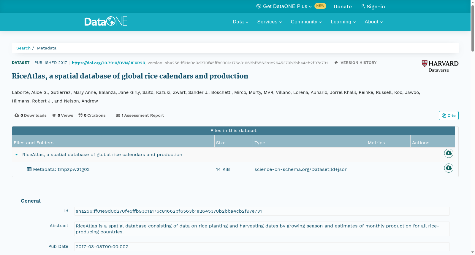 RiceAtlas, a spatial database of global rice calendars and production 数据集图片