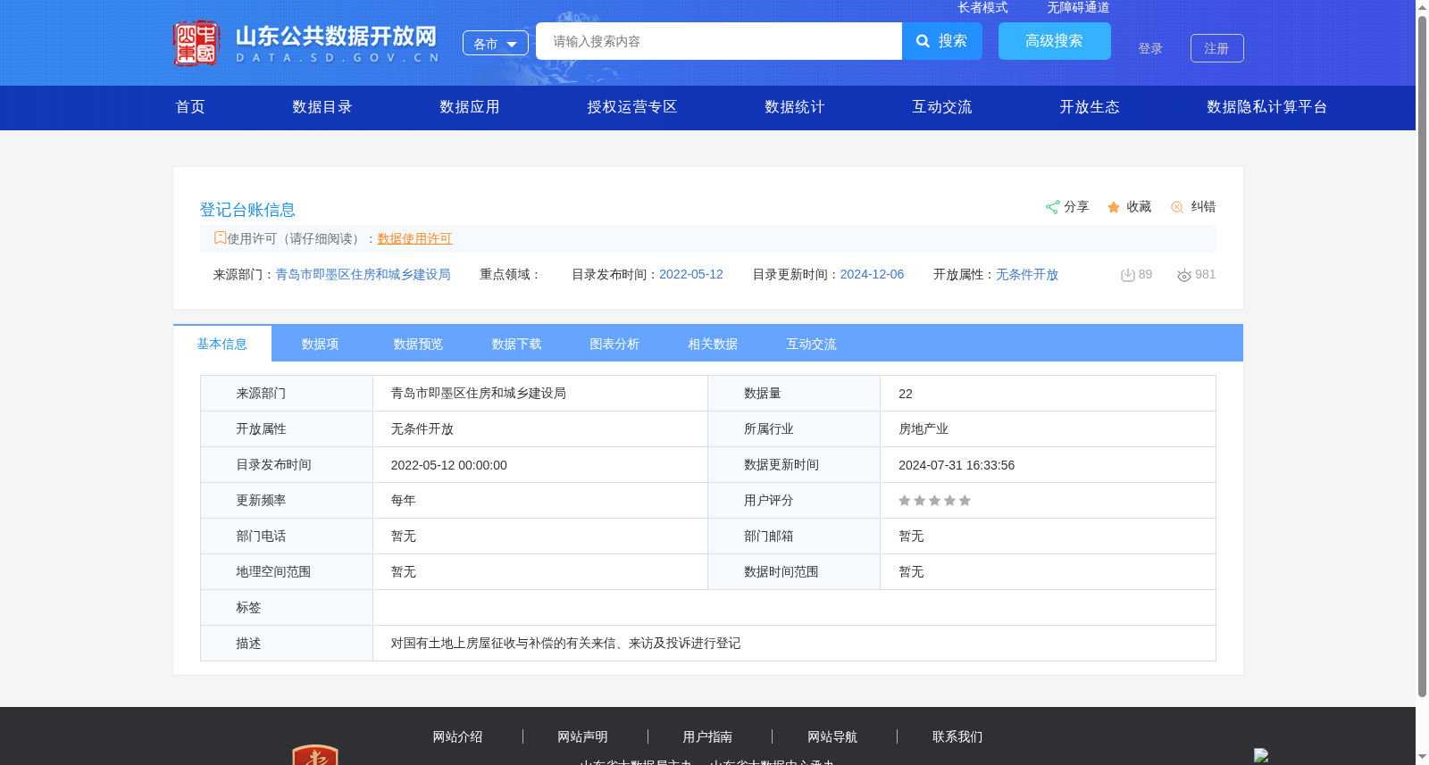 登记台账信息 数据集图片