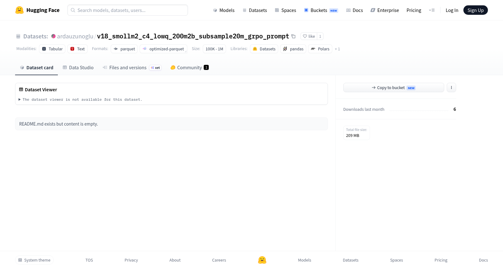 ardauzunoglu/v18_smollm2_c4_lowq_200m2b_subsample20m_grpo_prompt 数据集图片