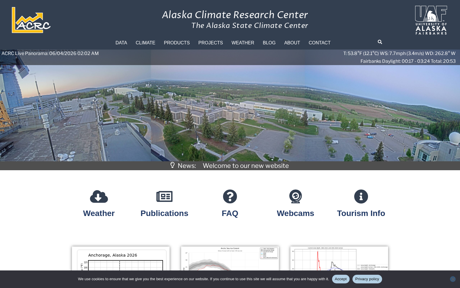 Alaska Climate Research Center Data 数据集图片