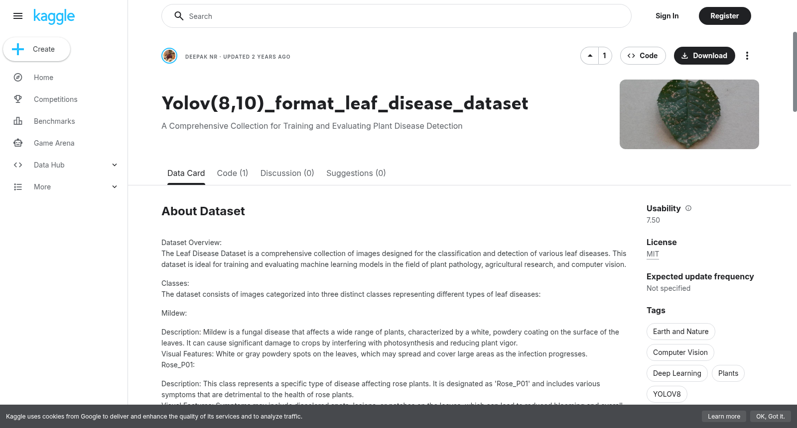 Yolov(8,10)_format_leaf_disease_dataset 数据集图片