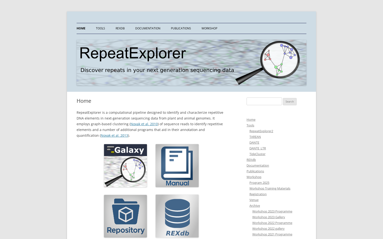 RepeatExplorer 数据集图片