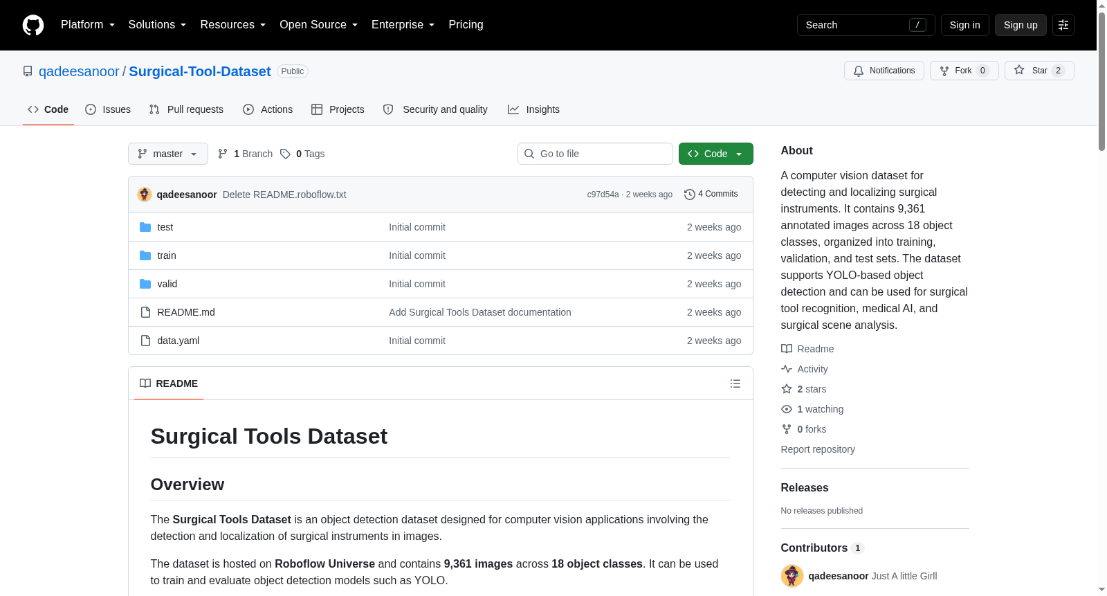 Surgical Tools Dataset 数据集图片