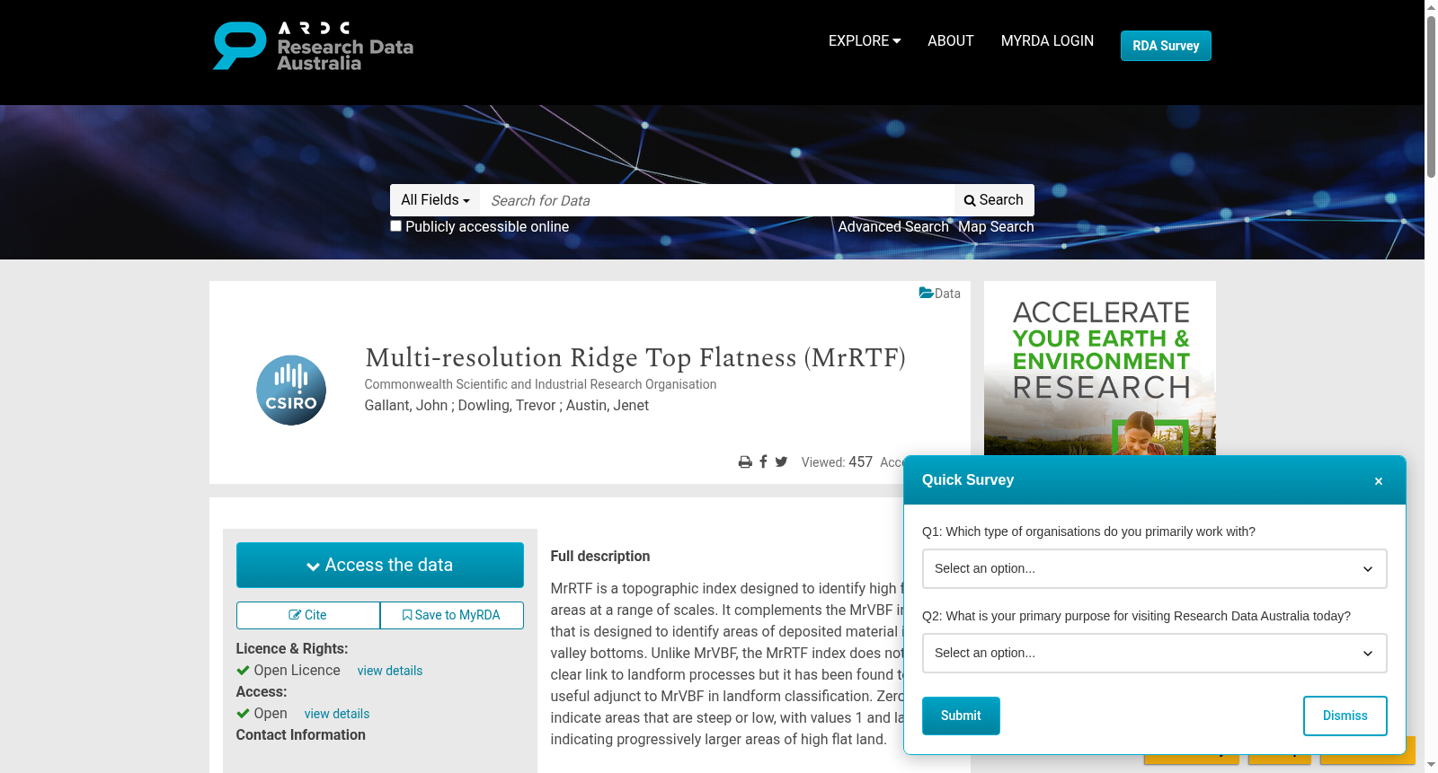 Multi-resolution Ridge Top Flatness (MrRTF) 数据集图片