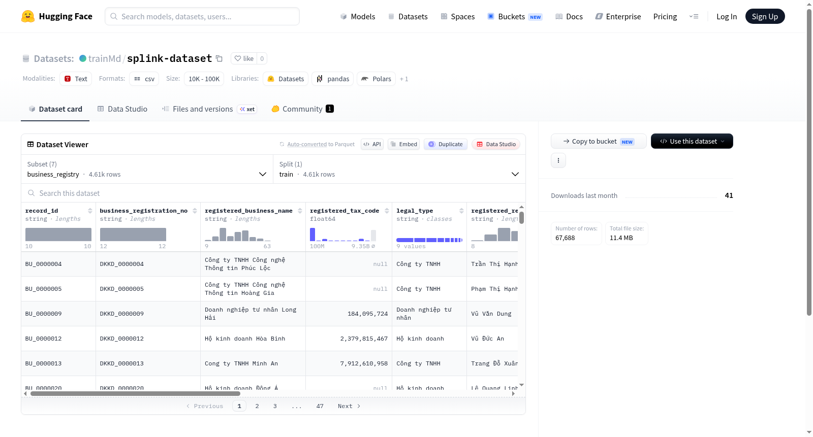 splink-dataset 数据集图片