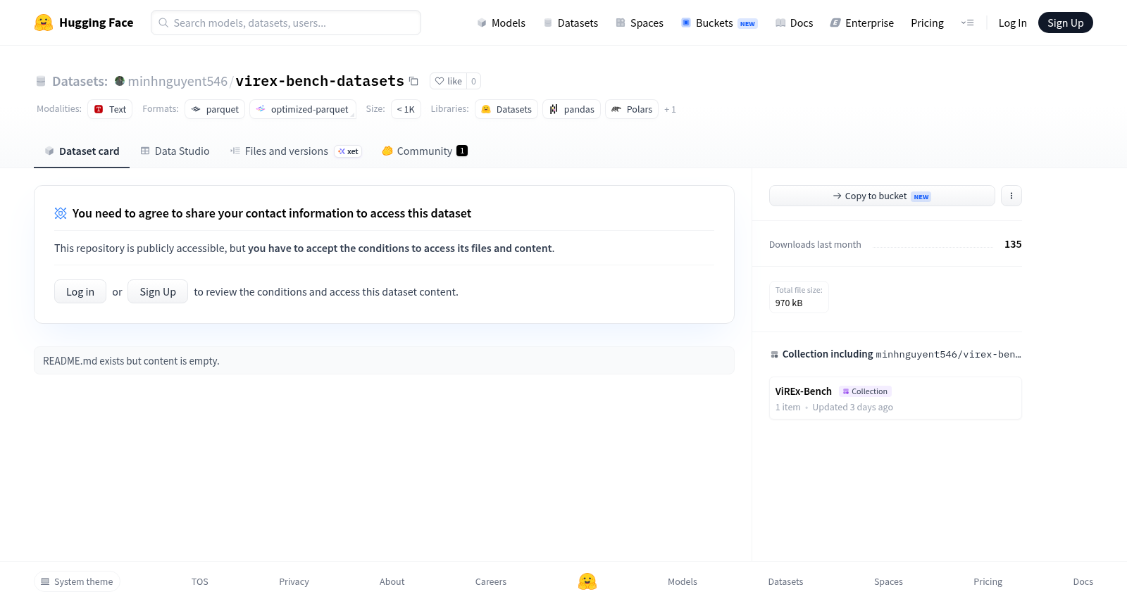virex-bench-datasets 数据集图片