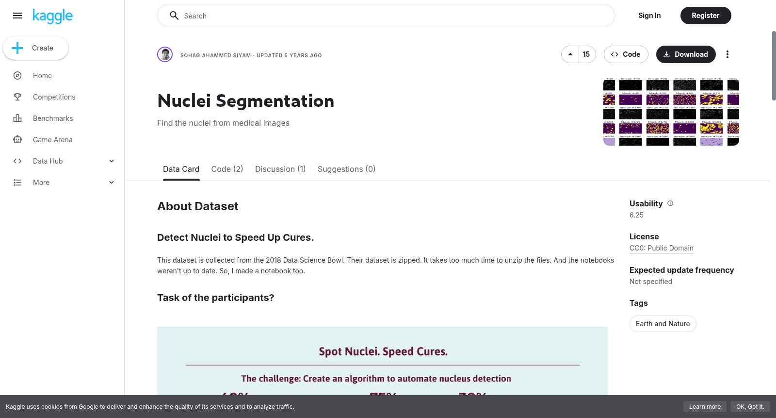 Nuclei Segmentation 数据集图片