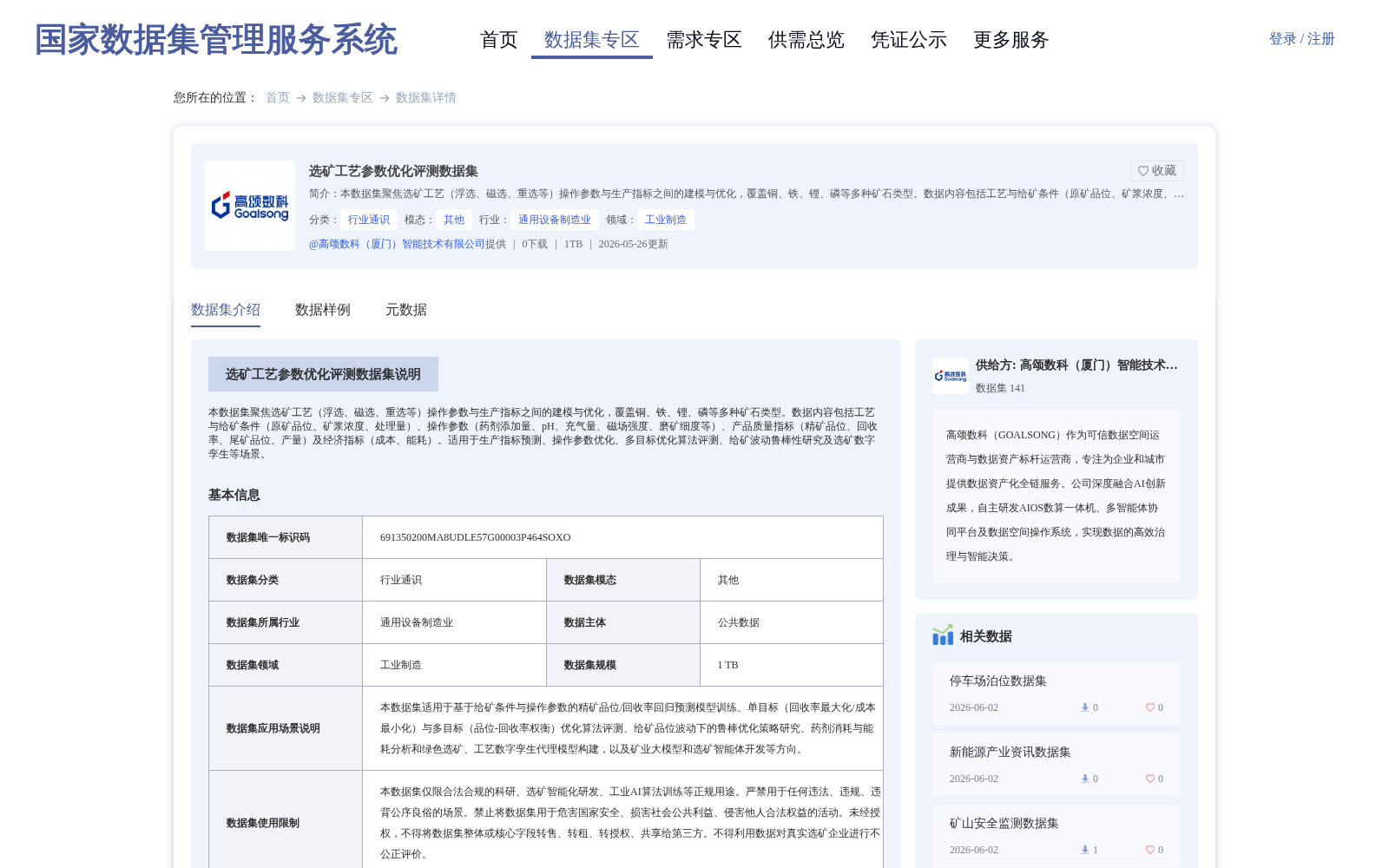 选矿工艺参数优化评测数据集 数据集图片