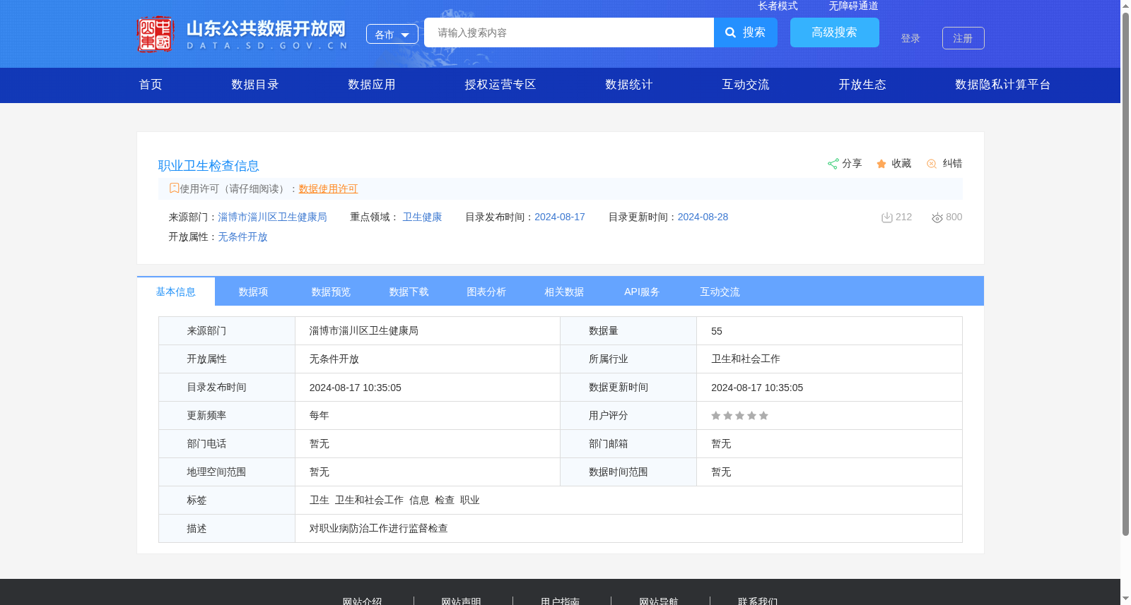 职业卫生检查信息 数据集图片
