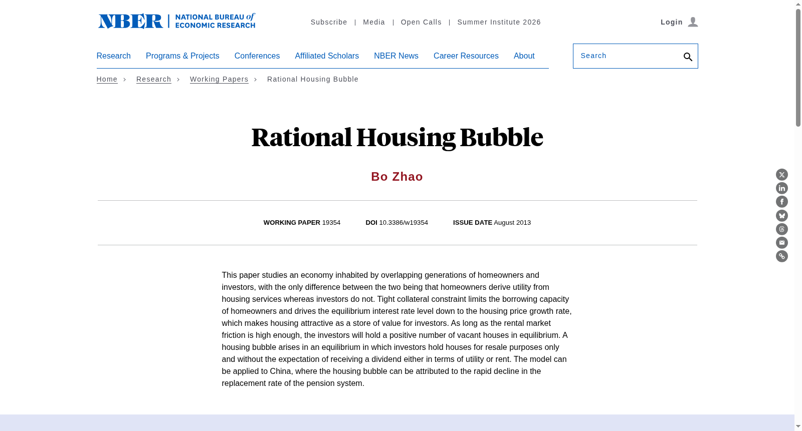 Rational Housing Bubble 数据集图片