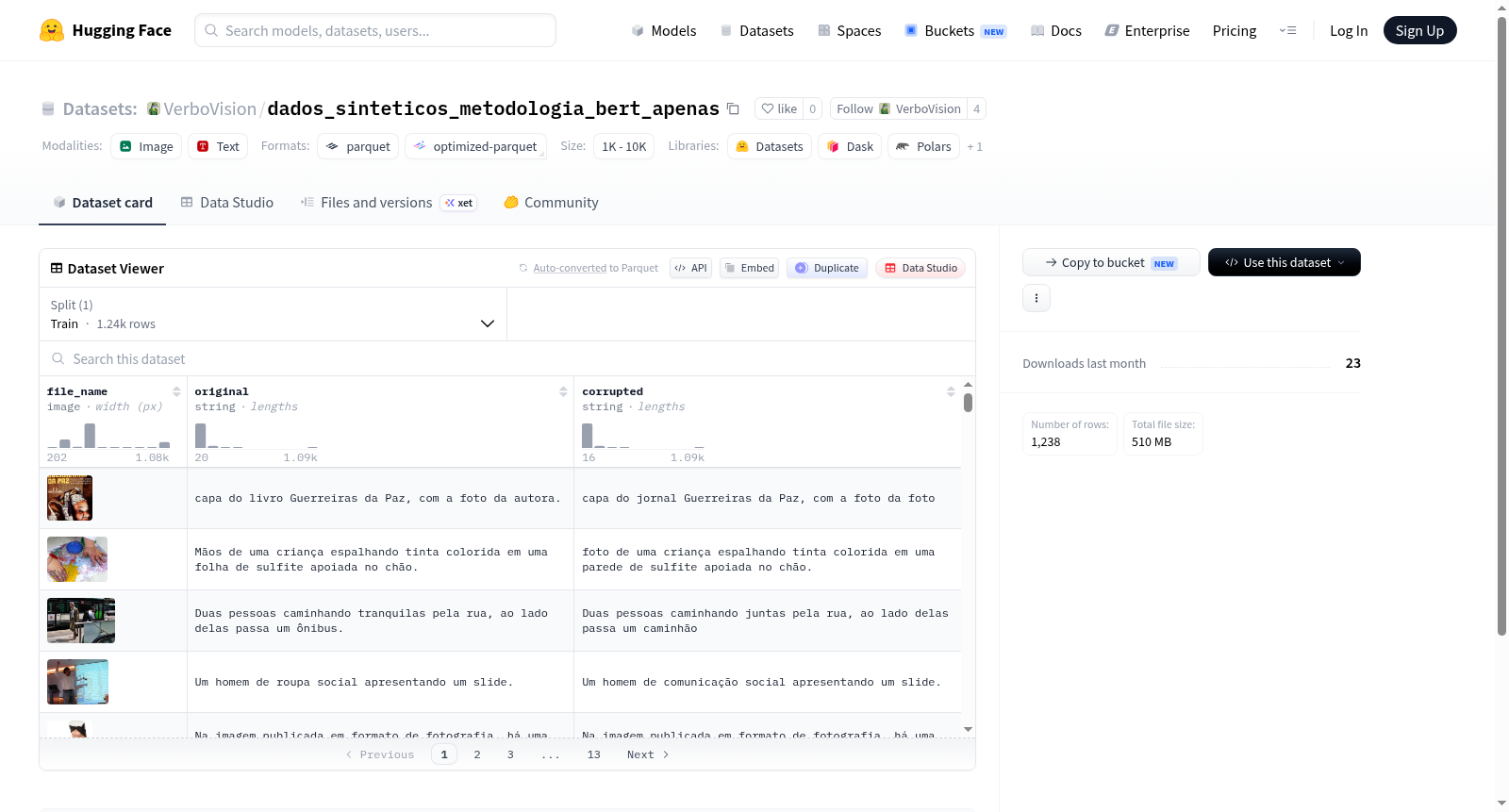 VerboVision/dados_sinteticos_metodologia_bert_apenas 数据集图片