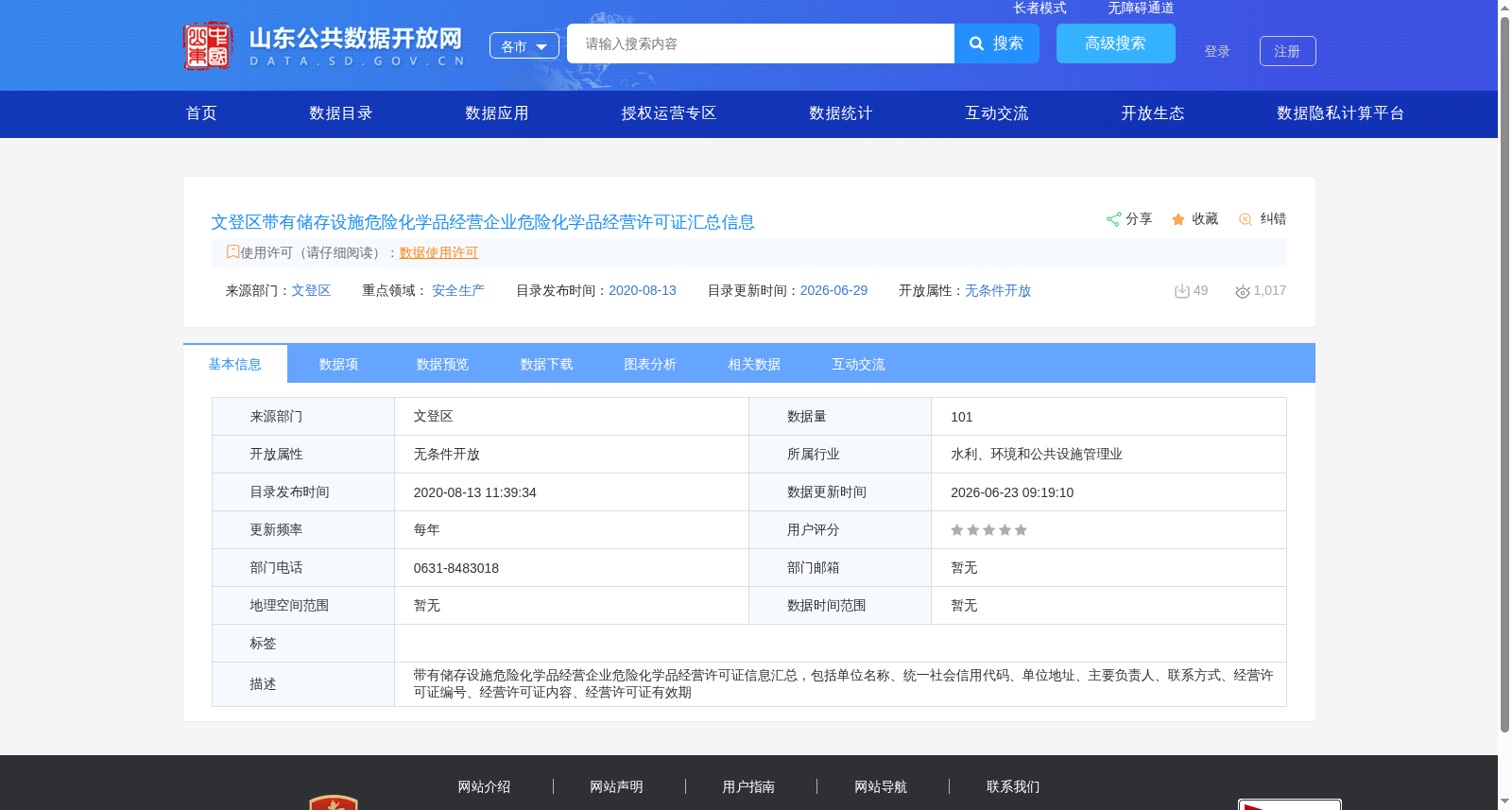 文登区带有储存设施危险化学品经营企业危险化学品经营许可证汇总信息 数据集图片