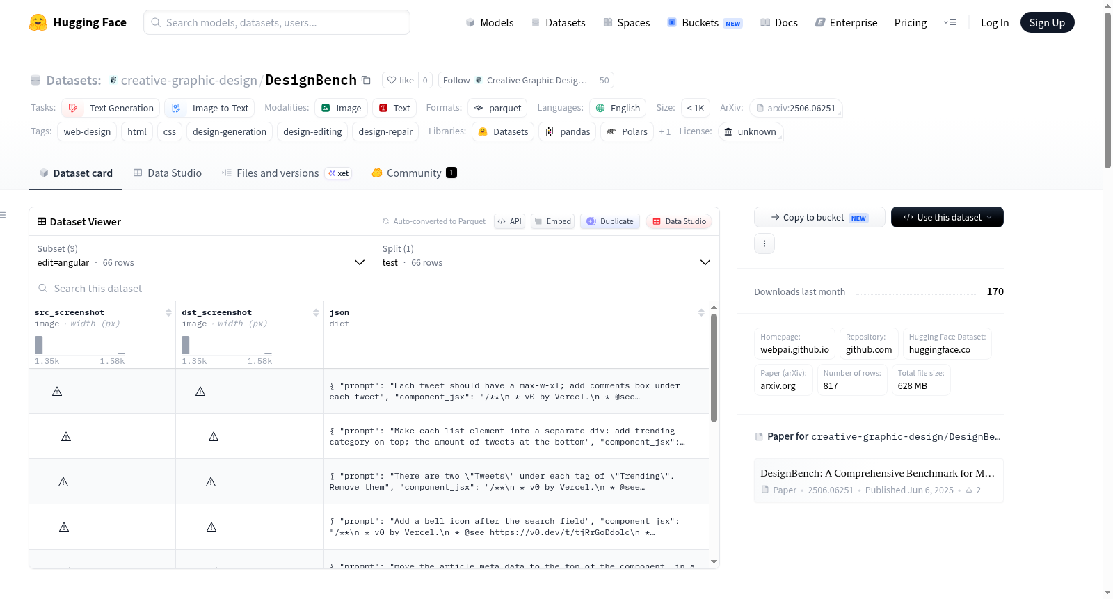 creative-graphic-design/DesignBench 数据集图片