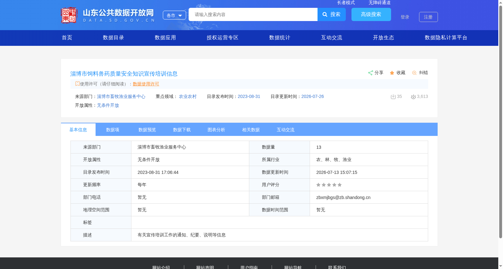 淄博市饲料兽药质量安全知识宣传培训信息 数据集图片