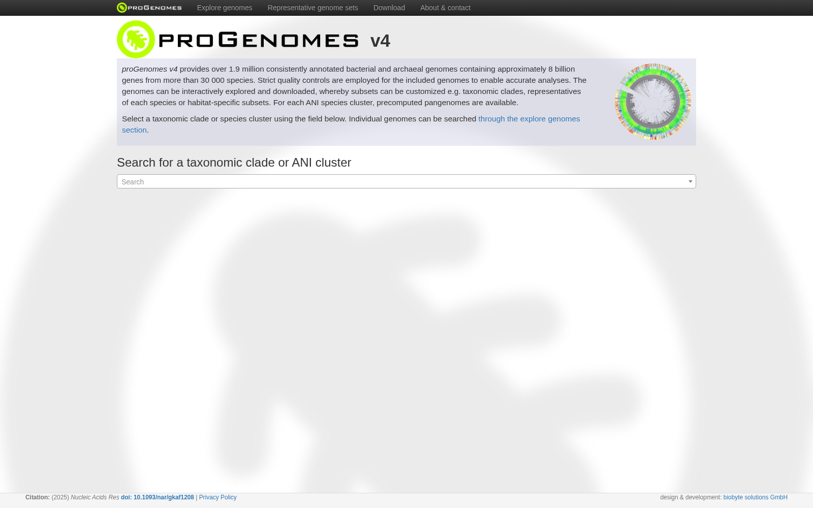 proGenomes 数据集图片